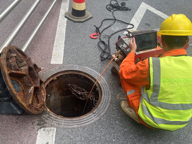 江南水泥厂市政管道内窥检测